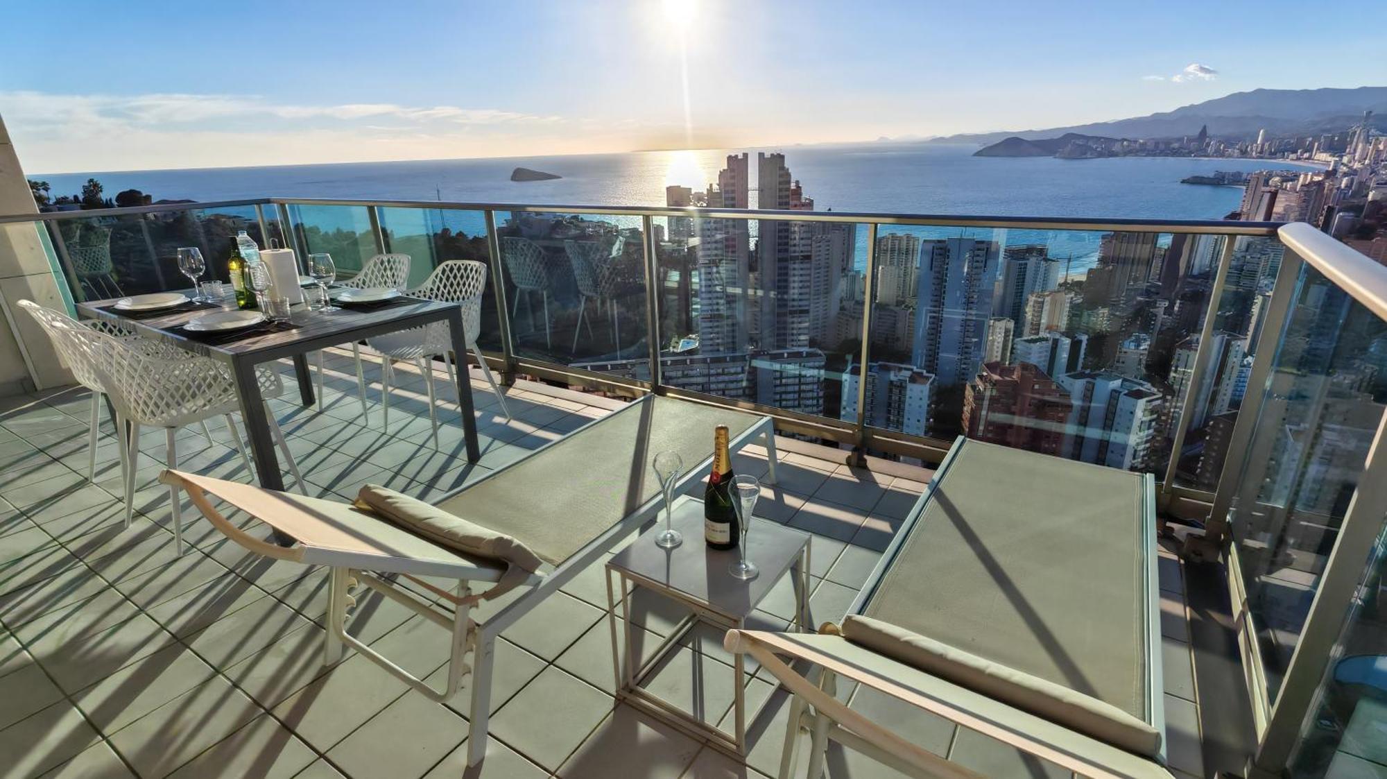 Appartamento Torre Lugano Sea Views  Benidorm Esterno foto